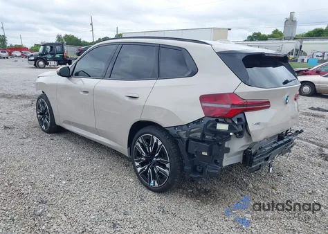 2025 BMW X3 30 xDrive from USA, damaged, VIN 5UX53GP06S9Y72109